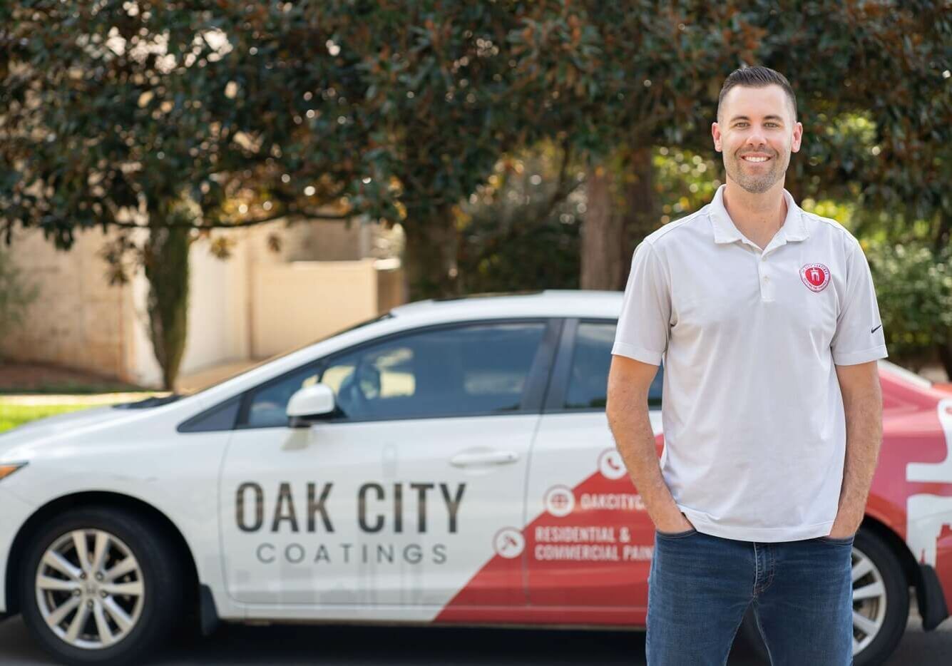 oak city coatings owner Nick O'Keefe, owner of a Raleigh Paint Company